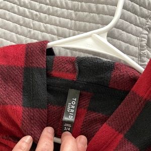 Torrid zip up pajamas